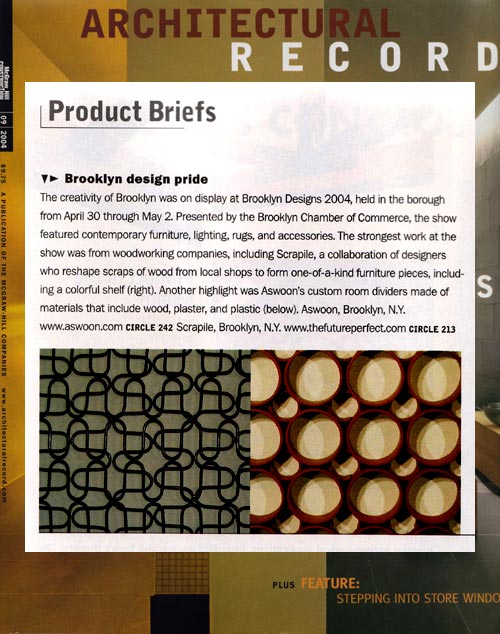 Aswoon, Architectural Record, Susan Woods