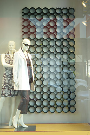 artistic window display