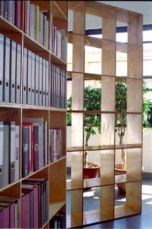 furniture, Chelsea office designed and fabricated Susan Woods Studio