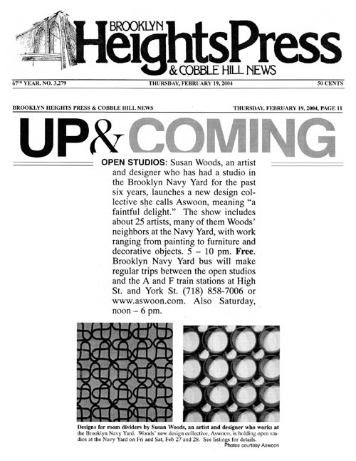 Aswoon, Brooklyn Hights Press