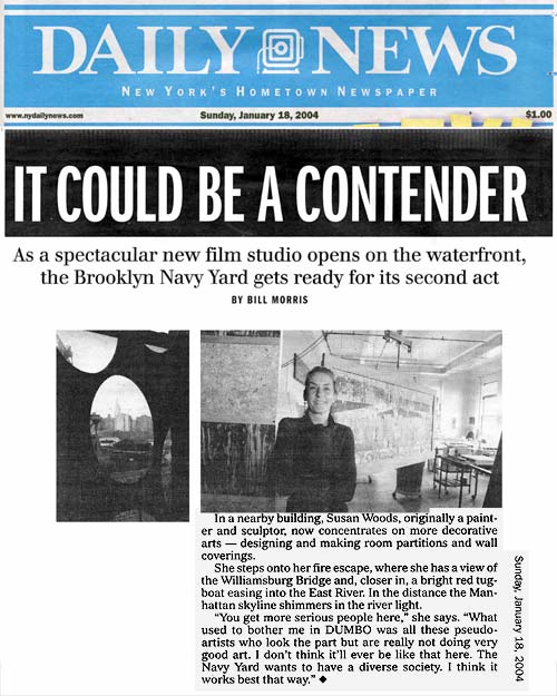 Aswoon, Susan Woods, decoratie arts